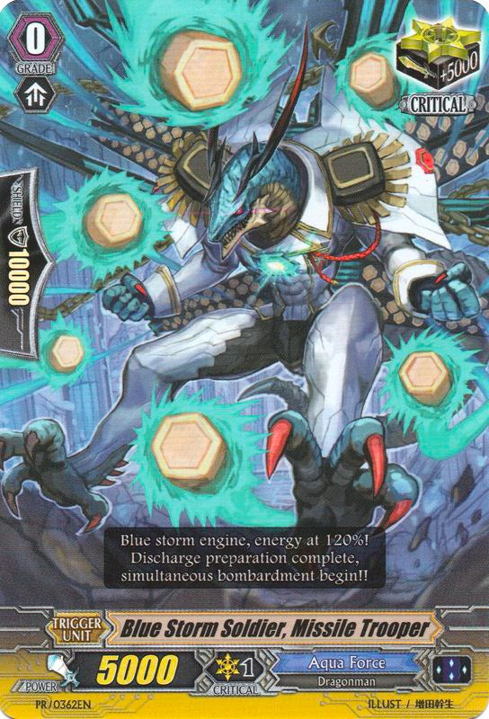 Blue Storm Soldier, Missile Trooper (PR/0362EN) [Promo Cards] | Pegasus Games WI