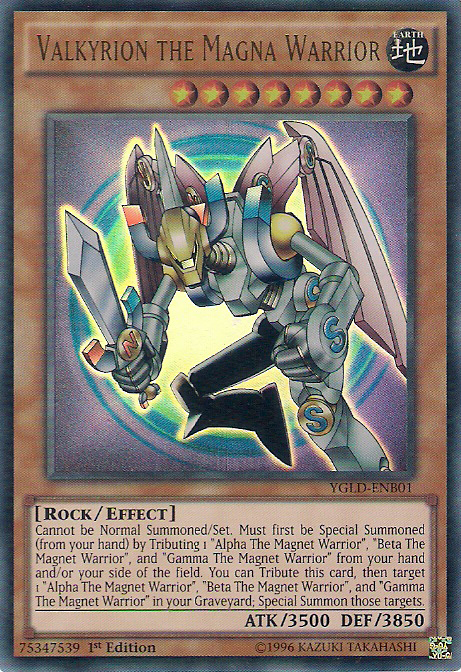 Valkyrion the Magna Warrior [YGLD-ENB01] Ultra Rare | Pegasus Games WI