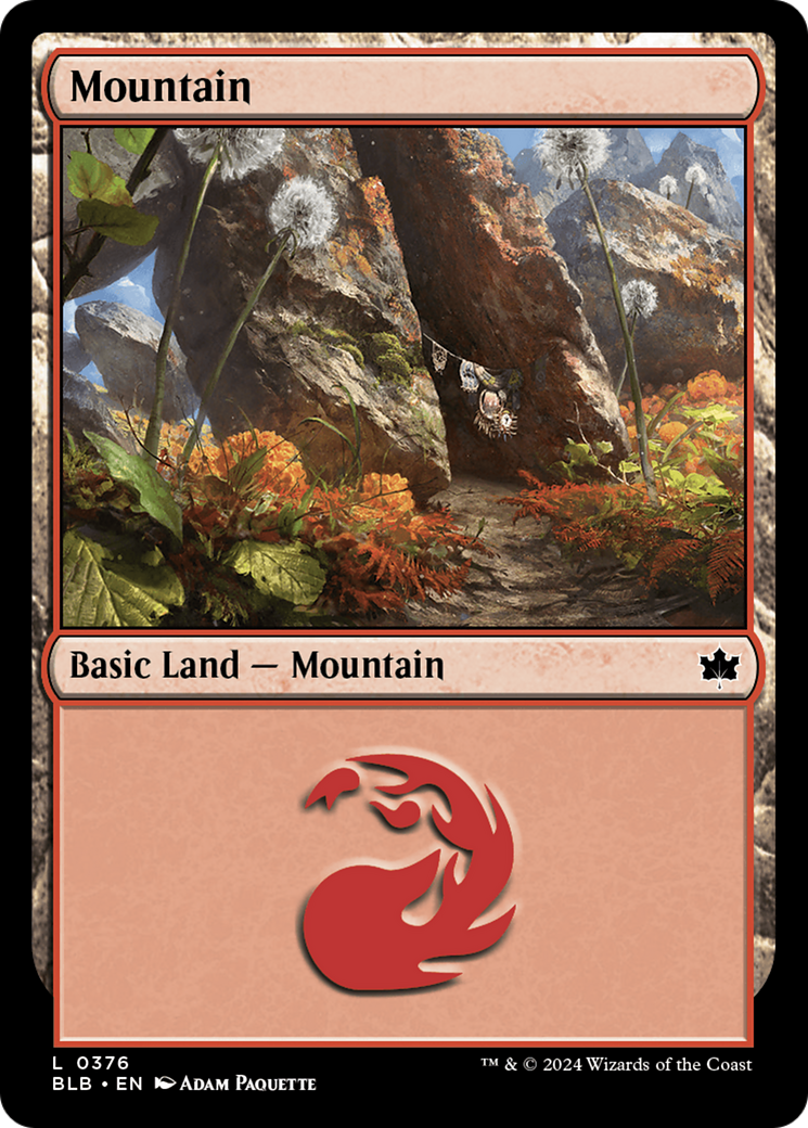 Mountain (0376) [Bloomburrow] | Pegasus Games WI
