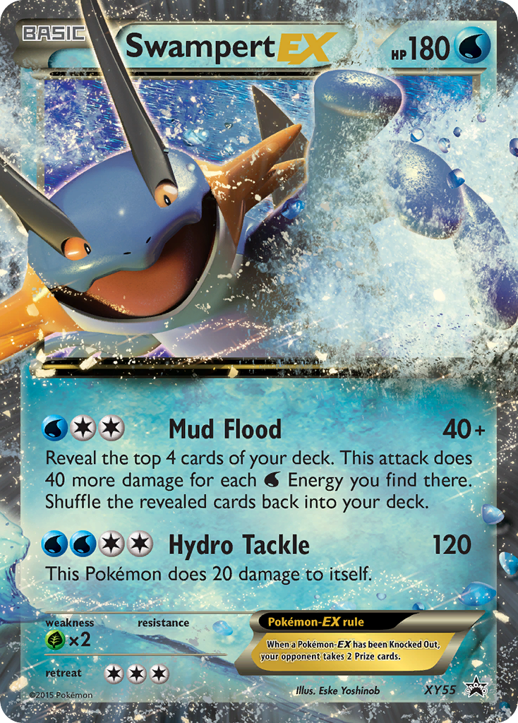 Swampert EX (XY55) [XY: Black Star Promos] | Pegasus Games WI