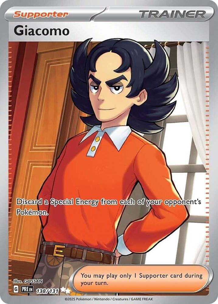 Giacomo (138/131) [Scarlet & Violet: Prismatic Evolutions] | Pegasus Games WI