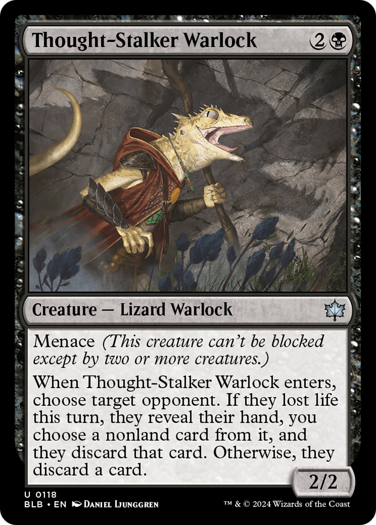 Thought-Stalker Warlock [Bloomburrow] | Pegasus Games WI