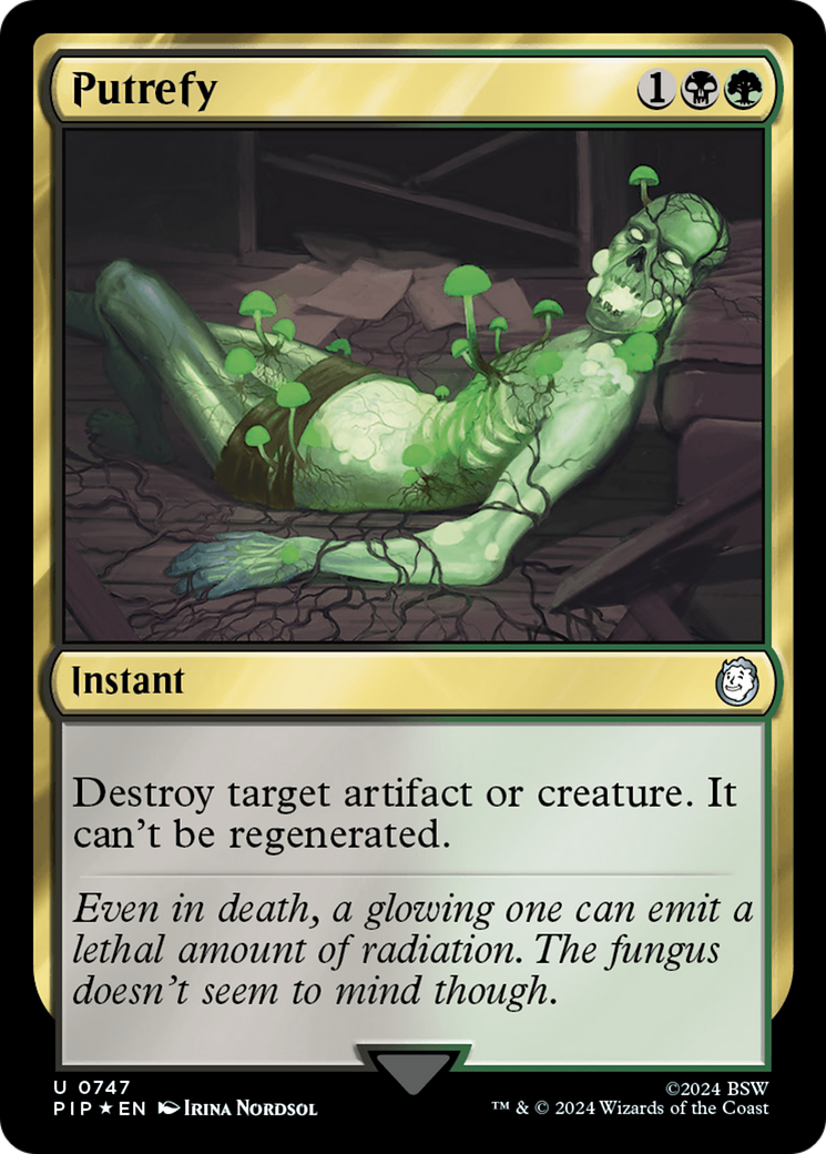Putrefy (Surge Foil) [Fallout] | Pegasus Games WI