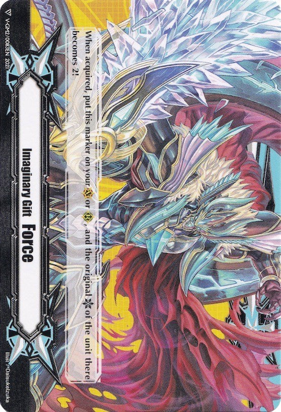 Imaginary Gift [Force] // [Imaginary Gift [Force II] Double-sided Gift Marker - Revenger, Raging Form Dragon (V-GM/0138EN) [Gift Markers] | Pegasus Games WI