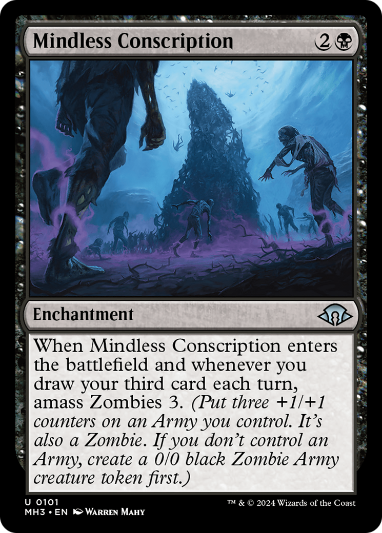 Mindless Conscription [Modern Horizons 3] | Pegasus Games WI