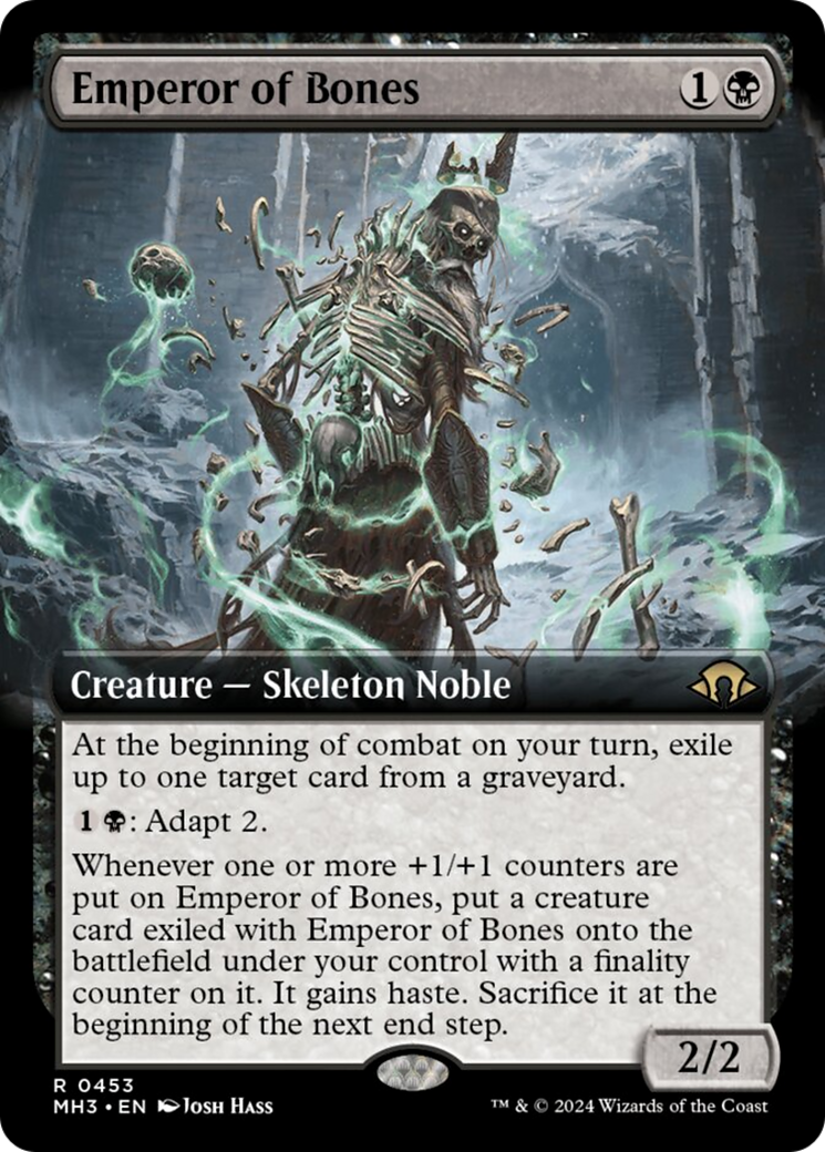 Emperor of Bones (Extended Art) [Modern Horizons 3] | Pegasus Games WI