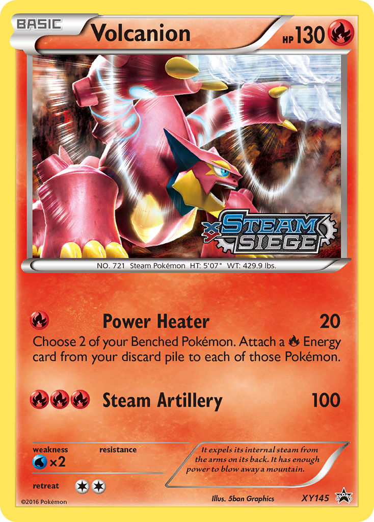 Volcanion (XY145) [XY: Black Star Promos] | Pegasus Games WI