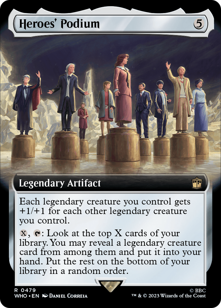 Heroes' Podium (Extended Art) [Doctor Who] | Pegasus Games WI