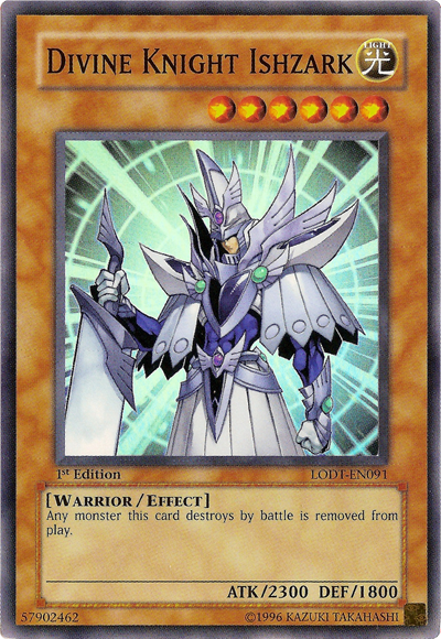 Divine Knight Ishzark [LODT-EN091] Super Rare | Pegasus Games WI