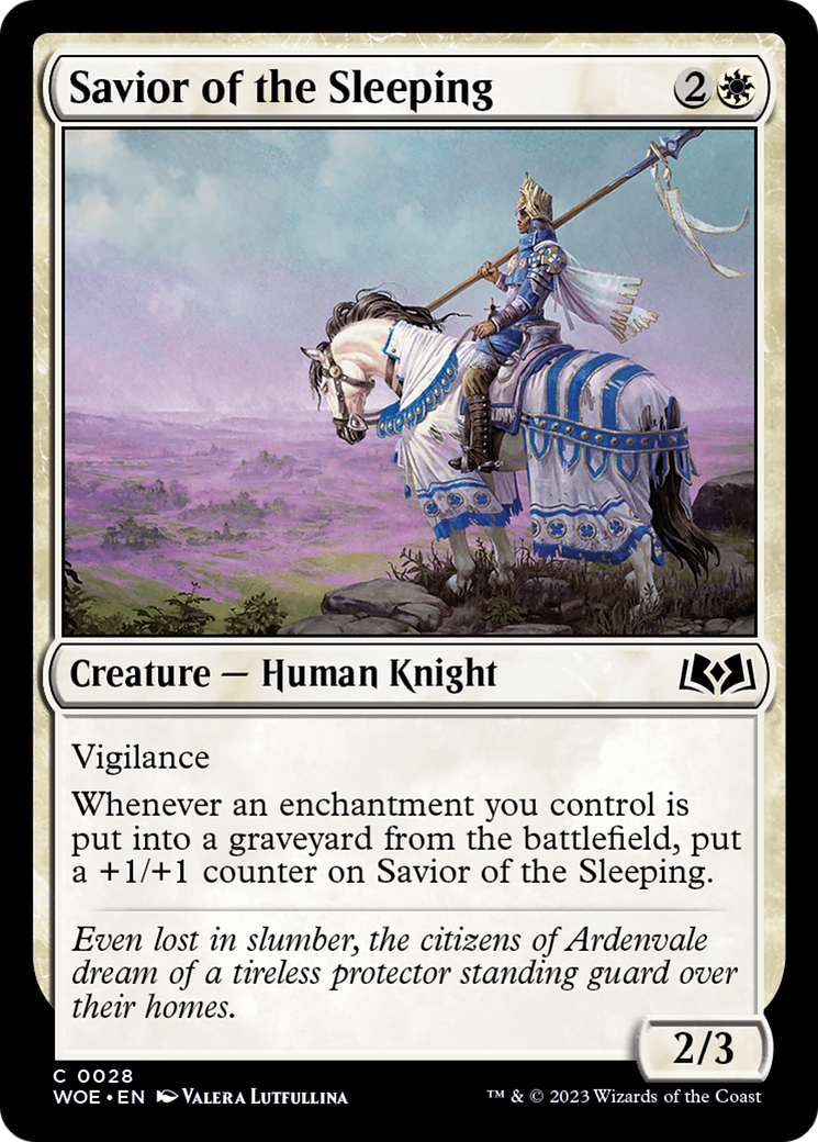 Savior of the Sleeping [Wilds of Eldraine] | Pegasus Games WI