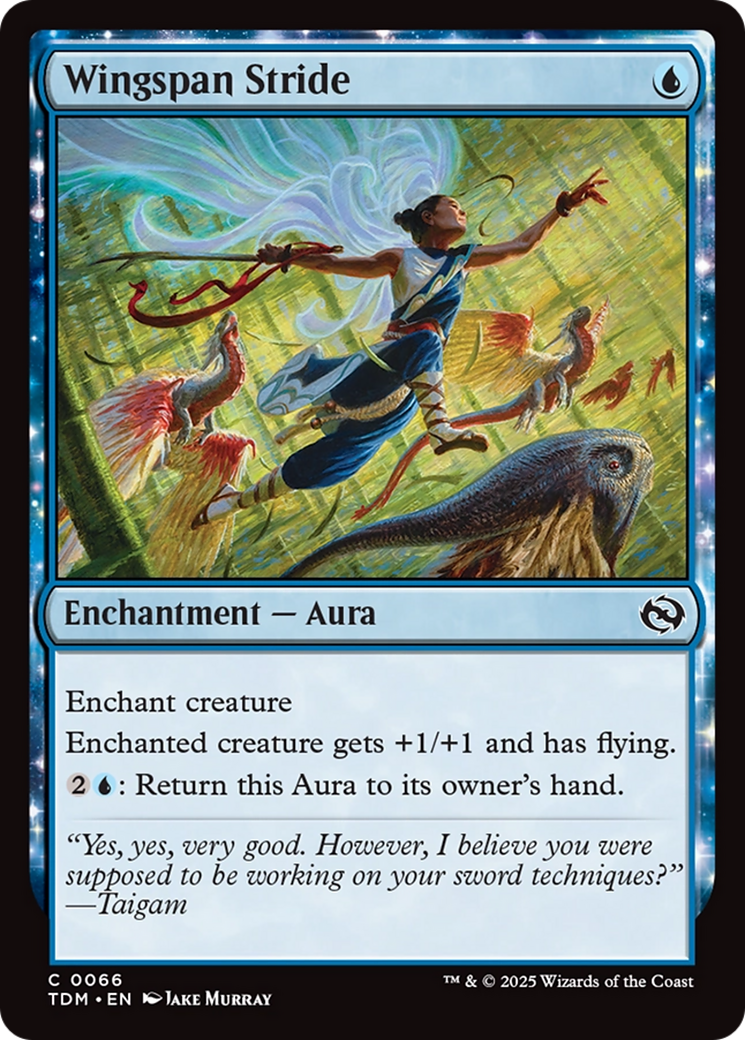 Wingspan Stride [Tarkir: Dragonstorm] | Pegasus Games WI