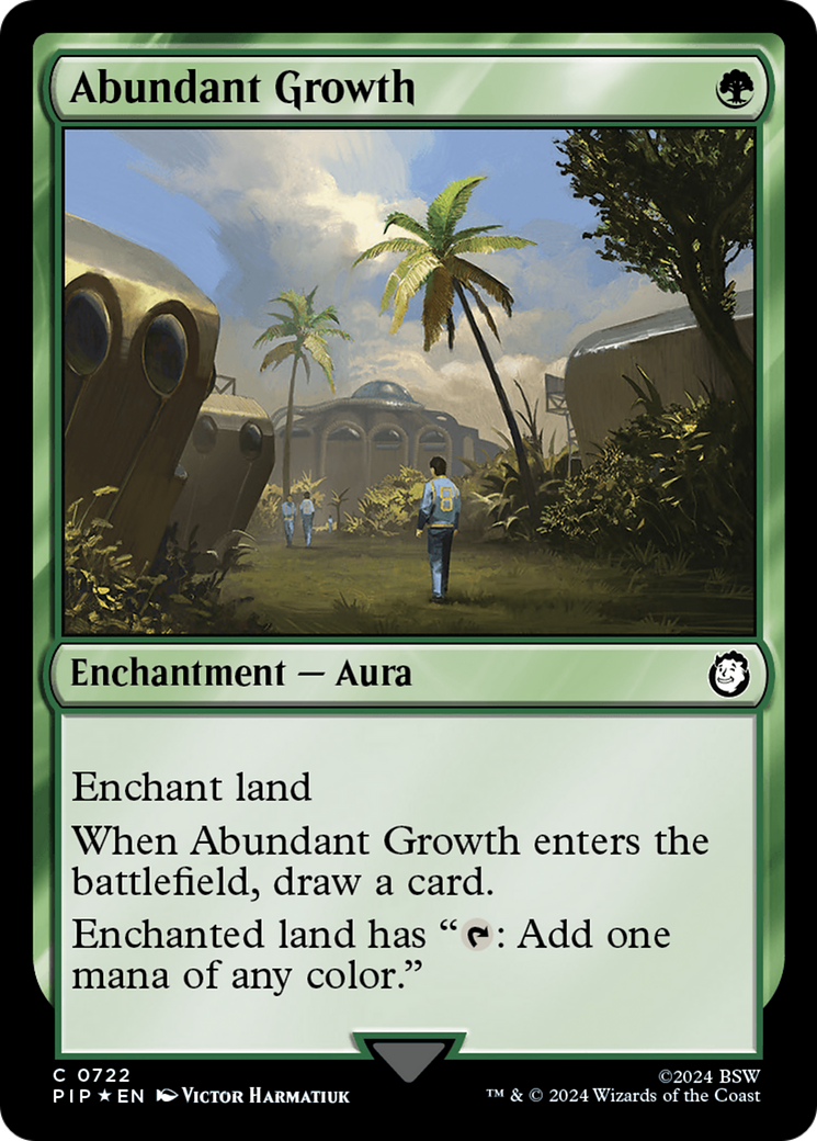 Abundant Growth (Surge Foil) [Fallout] | Pegasus Games WI