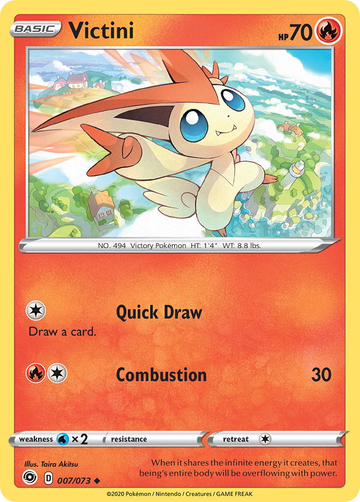Victini (007/073) [Sword & Shield: Champion's Path] | Pegasus Games WI
