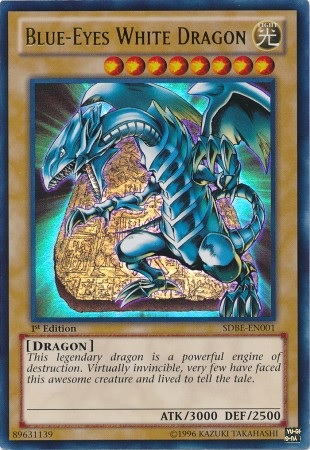 Blue-Eyes White Dragon [SDBE-EN001] Ultra Rare | Pegasus Games WI