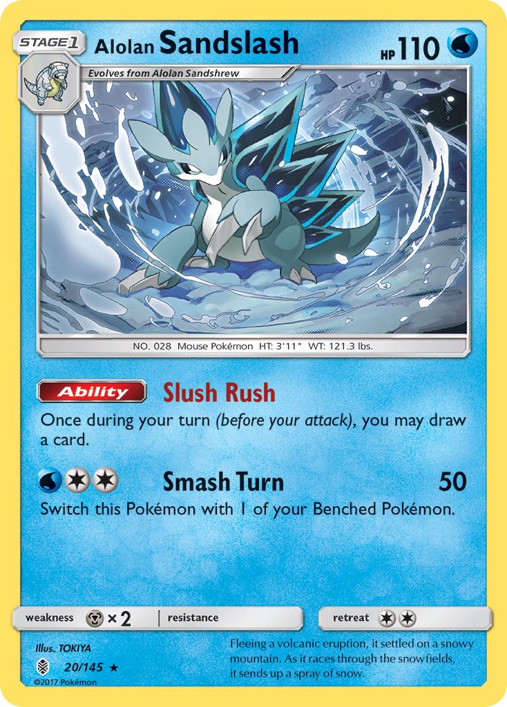 Alolan Sandslash (20/145) [Sun & Moon: Guardians Rising] | Pegasus Games WI