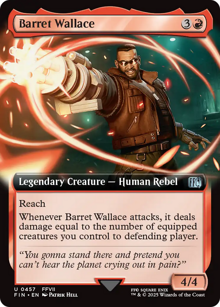 Barret Wallace (Extended Art) [FINAL FANTASY] | Pegasus Games WI