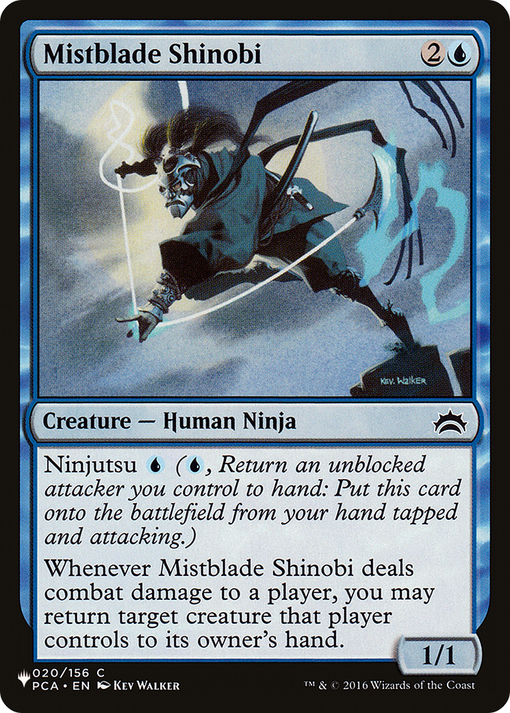 Mistblade Shinobi [The List] | Pegasus Games WI