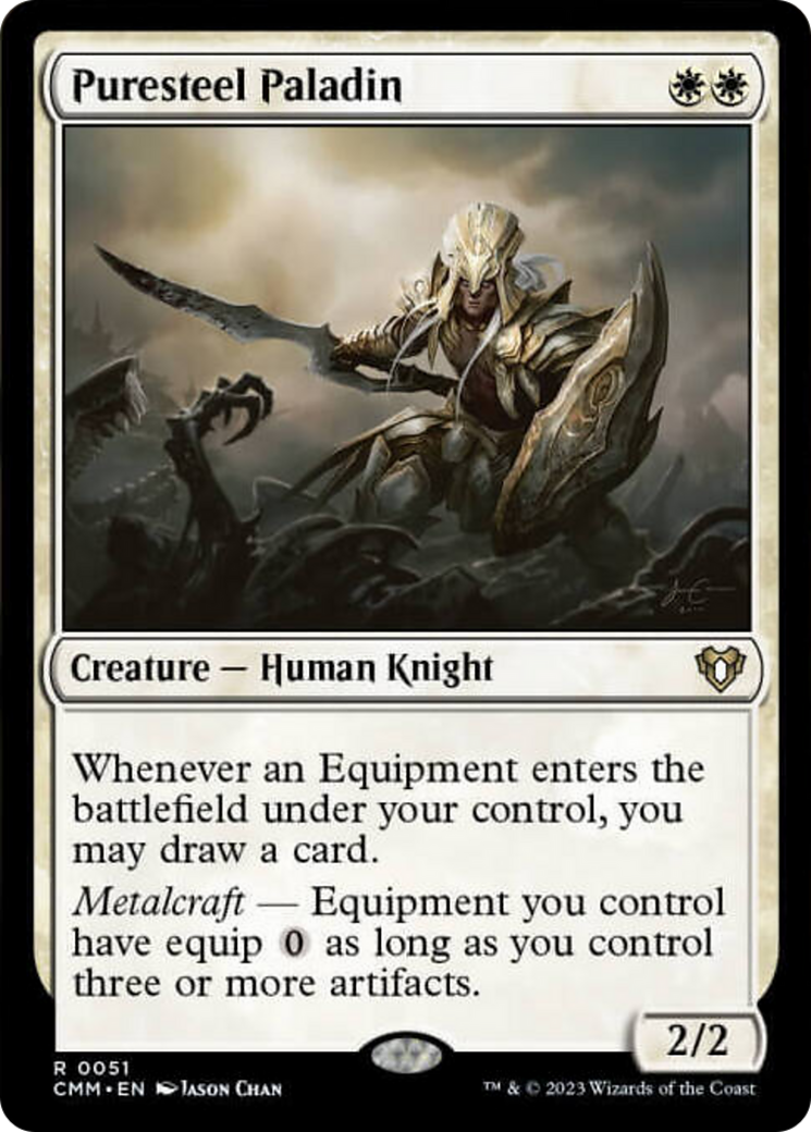 Puresteel Paladin [Commander Masters] | Pegasus Games WI