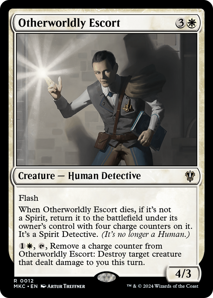 Otherworldly Escort [Murders at Karlov Manor Commander] | Pegasus Games WI