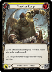 Wrecker Romp (Yellow) [U-WTR030] (Welcome to Rathe Unlimited)  Unlimited Rainbow Foil | Pegasus Games WI