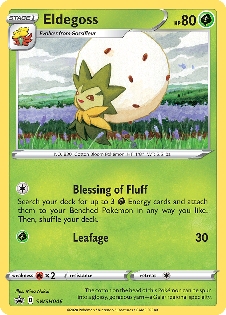 Eldegoss (SWSH046) [Sword & Shield: Black Star Promos] | Pegasus Games WI