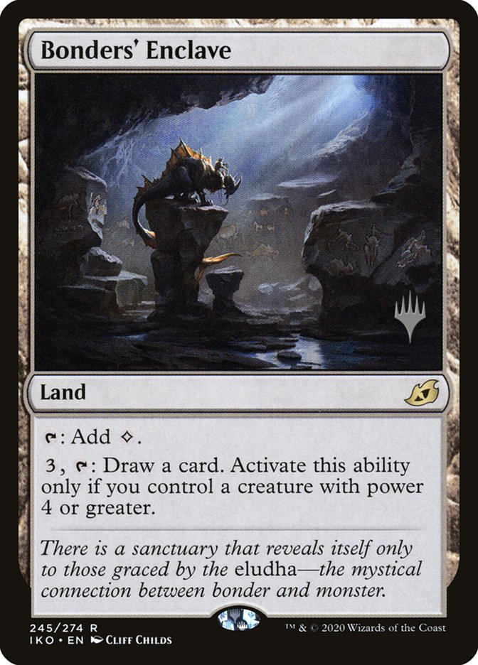 Bonders' Enclave (Promo Pack) [Ikoria: Lair of Behemoths Promos] | Pegasus Games WI