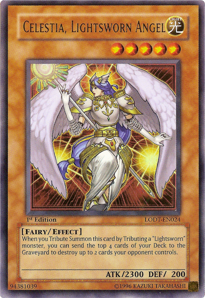 Celestia, Lightsworn Angel [LODT-EN024] Ultra Rare | Pegasus Games WI