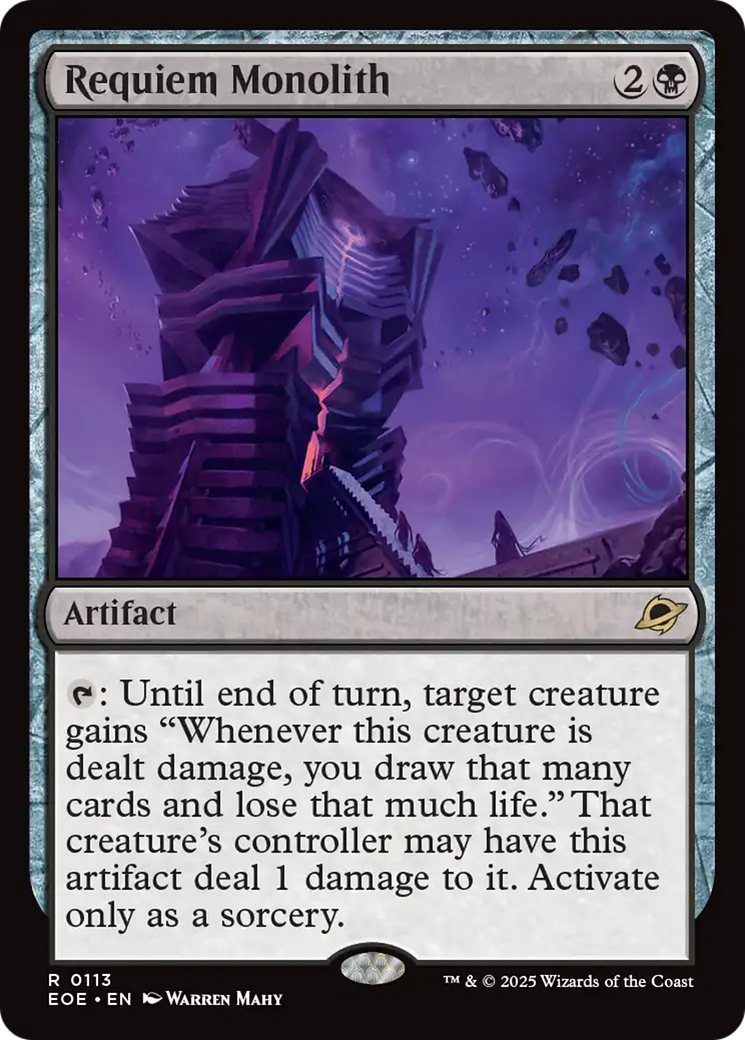 Requiem Monolith [Edge of Eternities] | Pegasus Games WI