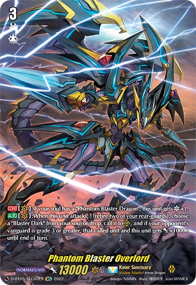 Phantom Blaster Overlord (D-BT05/SEC02EN) [Triumphant Return of the Brave Heroes] | Pegasus Games WI