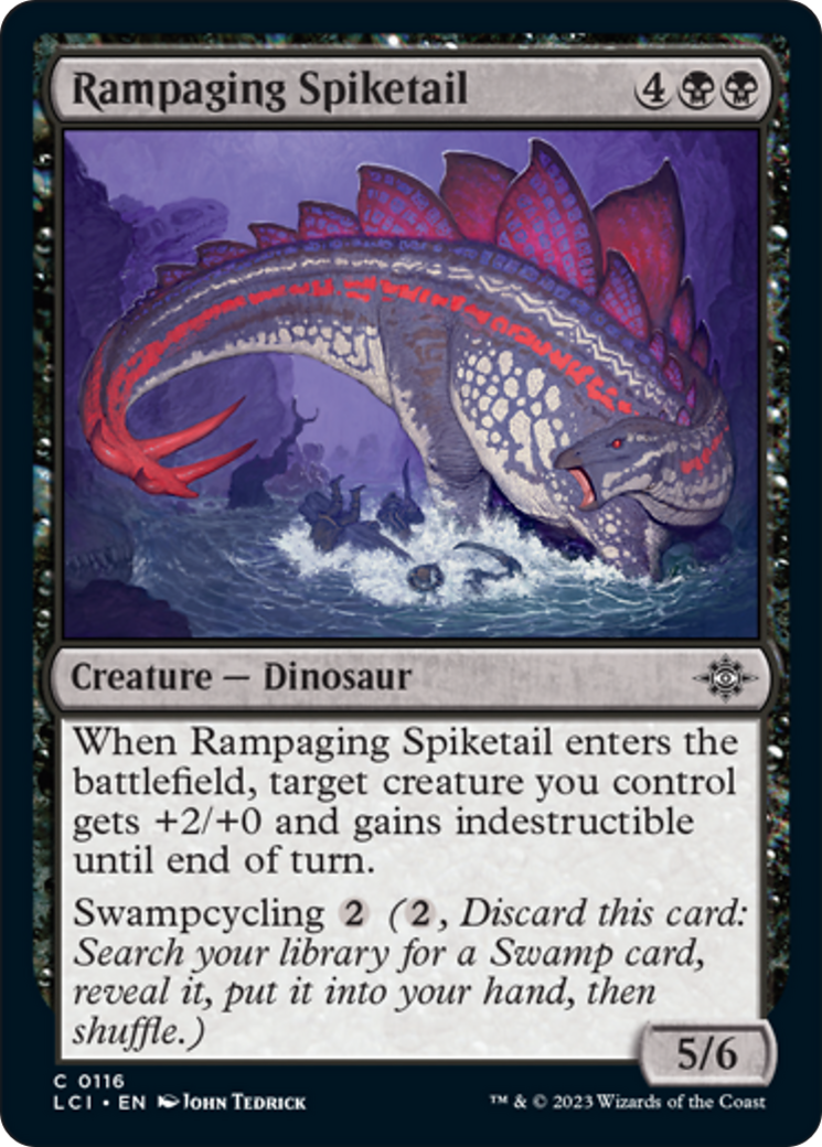 Rampaging Spiketail [The Lost Caverns of Ixalan] | Pegasus Games WI