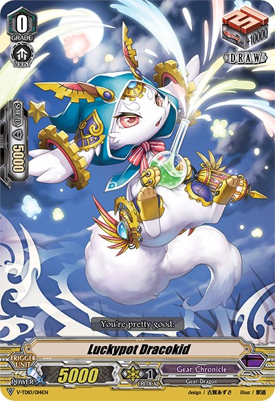 Luckypot Dracokid (V-TD10/014EN) [Chronojet] | Pegasus Games WI