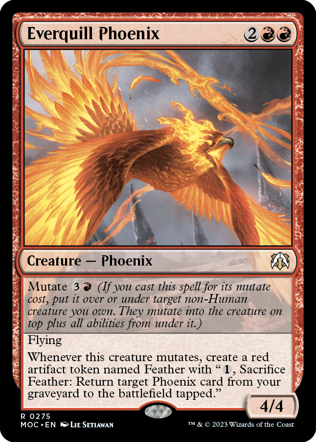 Everquill Phoenix [March of the Machine Commander] | Pegasus Games WI