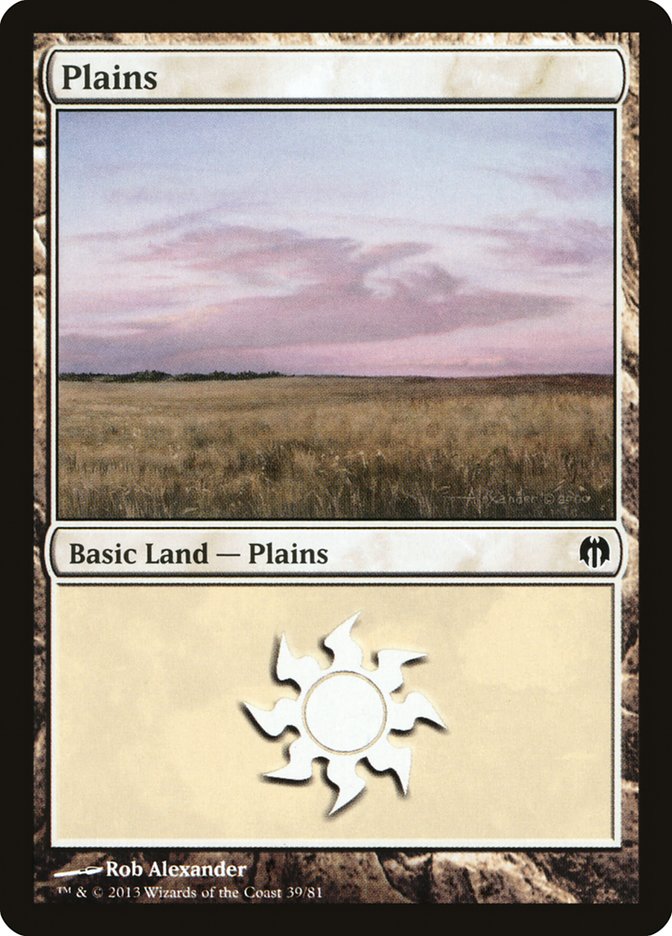 Plains (39) [Duel Decks: Heroes vs. Monsters] | Pegasus Games WI