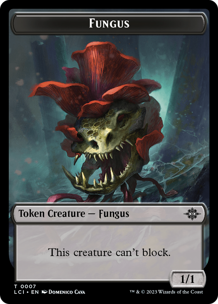 Map // Fungus Double-Sided Token [The Lost Caverns of Ixalan Tokens] | Pegasus Games WI