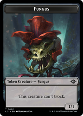 Gnome // Fungus Double-Sided Token [The Lost Caverns of Ixalan Tokens] | Pegasus Games WI