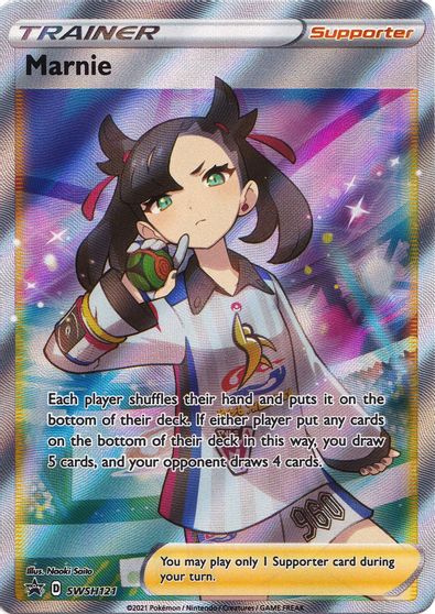 Marnie (SWSH121) [Sword & Shield: Black Star Promos] | Pegasus Games WI