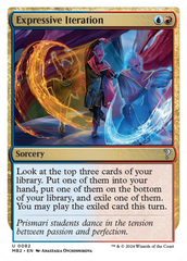 Expressive Iteration (White Border) [Mystery Booster 2] | Pegasus Games WI