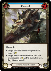Pummel (Blue) [U-WTR208] (Welcome to Rathe Unlimited)  Unlimited Rainbow Foil | Pegasus Games WI