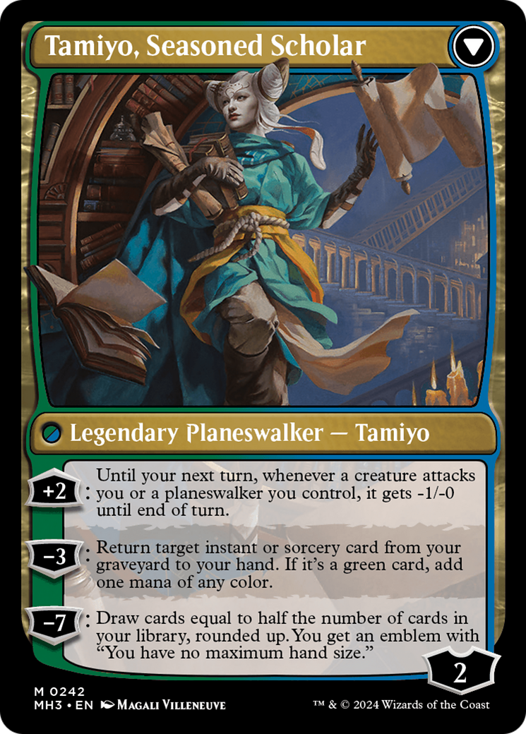 Tamiyo, Inquisitive Student // Tamiyo, Seasoned Scholar [Modern Horizons 3] | Pegasus Games WI