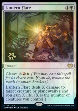 Lantern Flare [Innistrad: Crimson Vow Prerelease Promos] | Pegasus Games WI