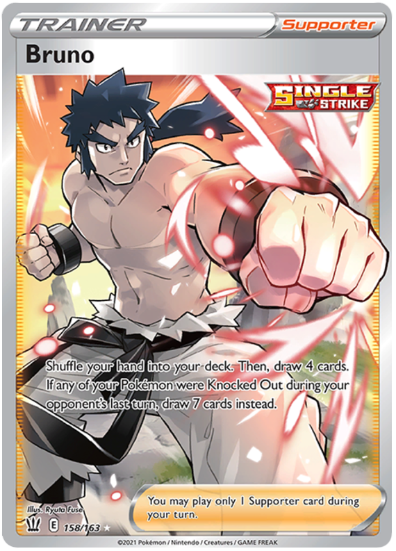 Bruno (158/163) [Sword & Shield: Battle Styles] | Pegasus Games WI