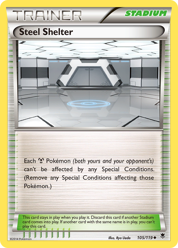 Steel Shelter (105/119) [XY: Phantom Forces] | Pegasus Games WI