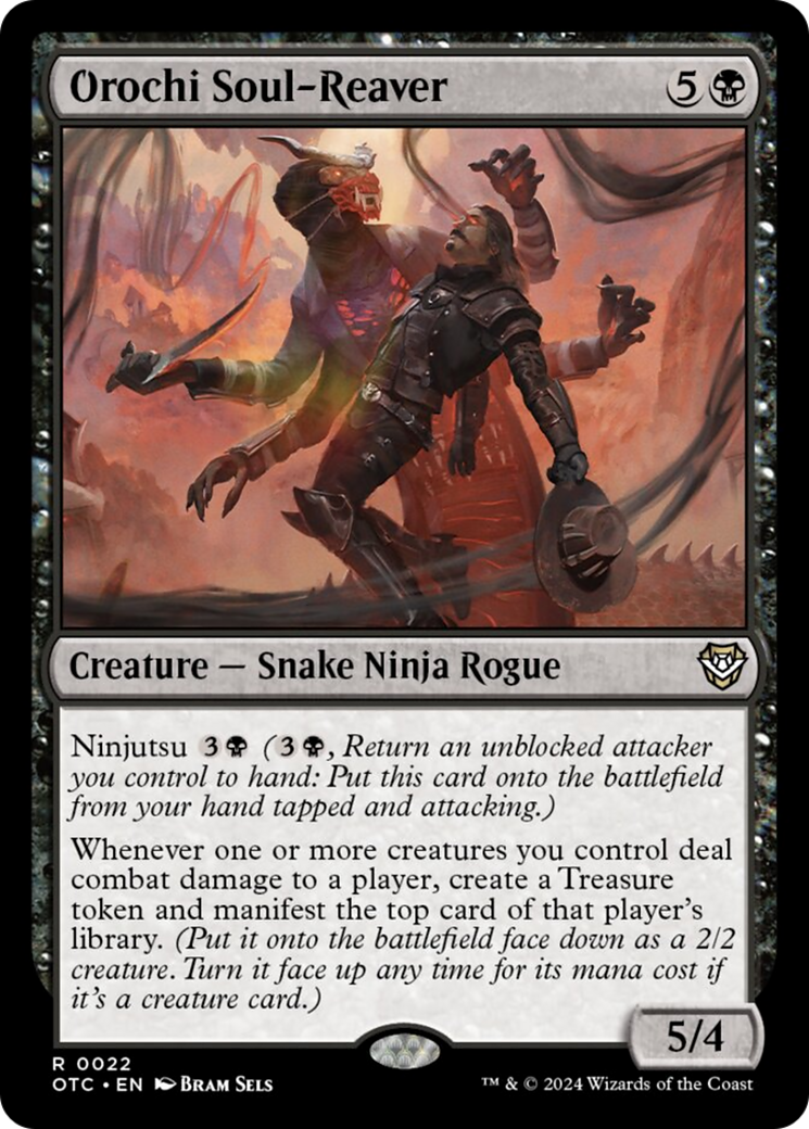 Orochi Soul-Reaver [Outlaws of Thunder Junction Commander] | Pegasus Games WI