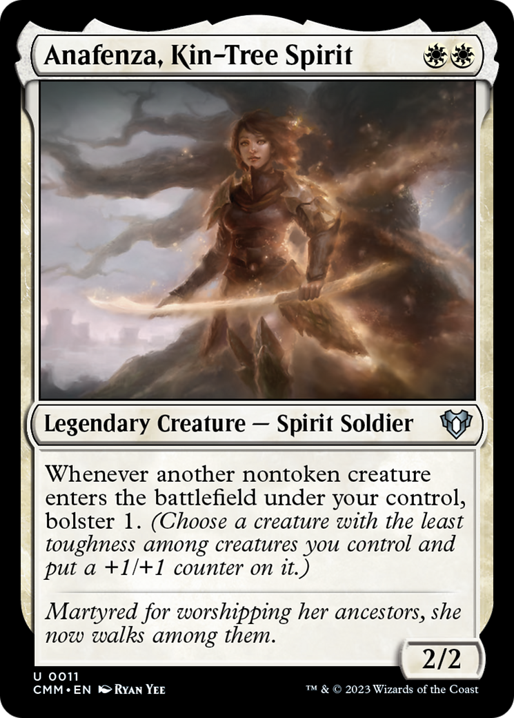 Anafenza, Kin-Tree Spirit [Commander Masters] | Pegasus Games WI