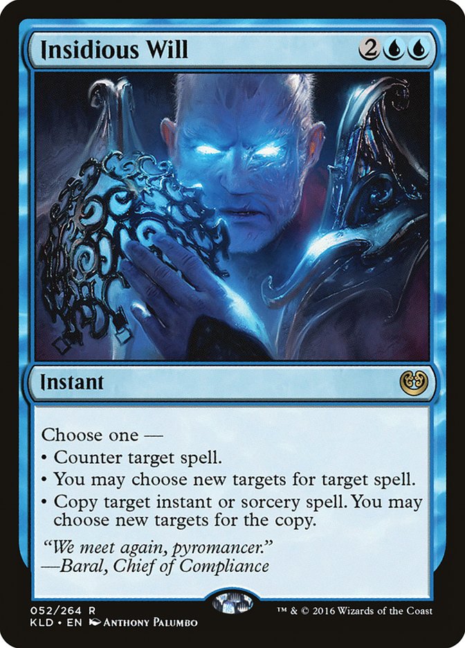 Insidious Will [Kaladesh] | Pegasus Games WI
