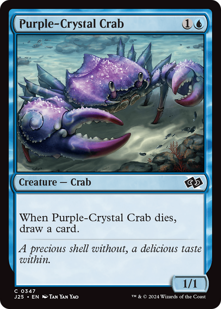 Purple-Crystal Crab [Foundations Jumpstart] | Pegasus Games WI