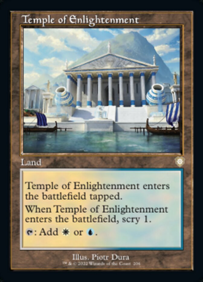Temple of Enlightenment (Retro) [The Brothers' War Commander] | Pegasus Games WI