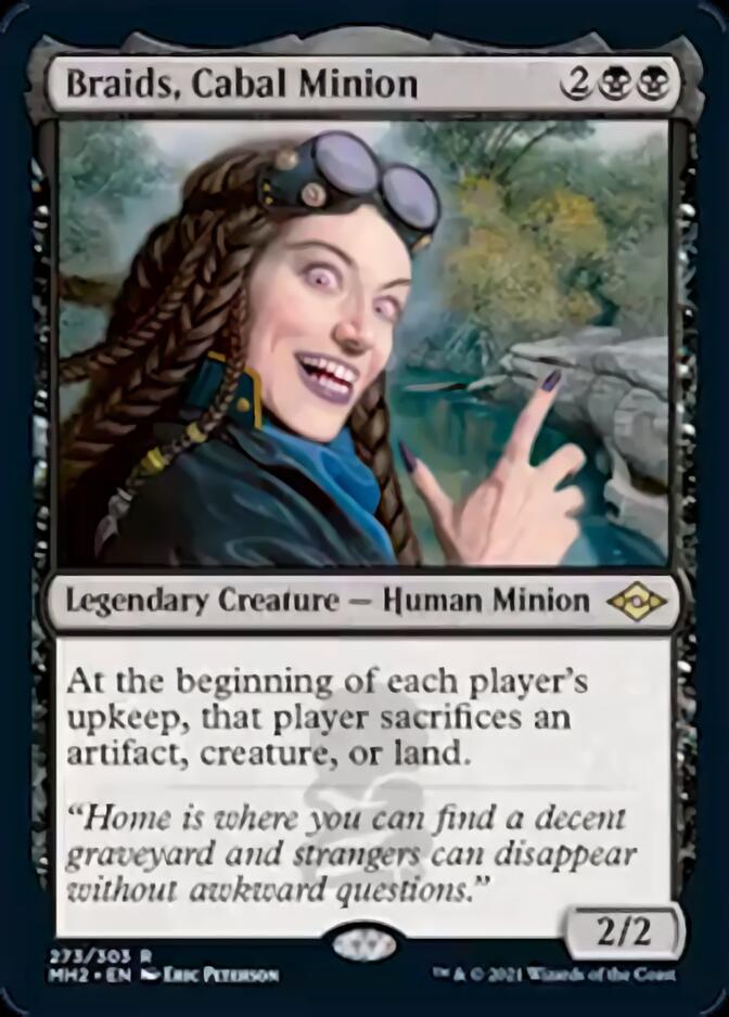 Braids, Cabal Minion (Foil Etched) [Modern Horizons 2] | Pegasus Games WI