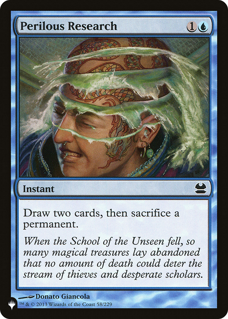 Perilous Research [The List] | Pegasus Games WI