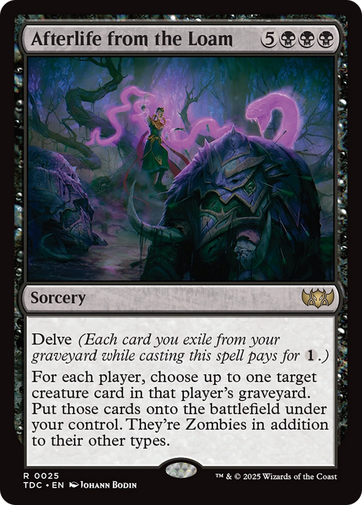 Afterlife from the Loam [Tarkir: Dragonstorm Commander] | Pegasus Games WI